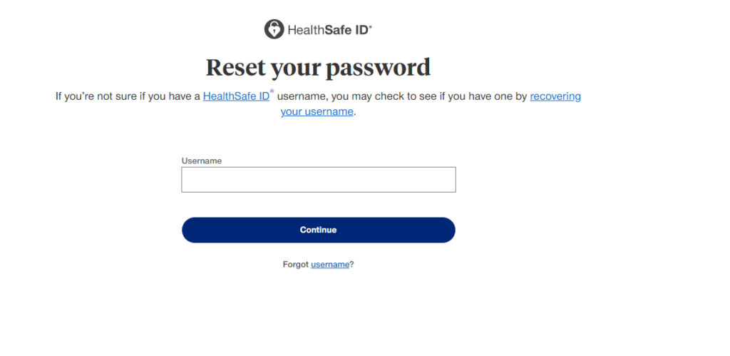 How to Reset Peoples Health OTC Password?